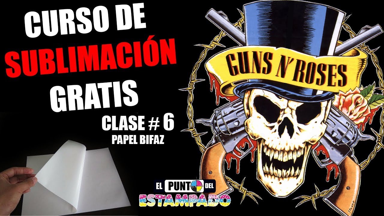 CURSO DE SUBLIMACIÓN GRATIS❗️ ▶️ CLASE #6 2019 Papel BIFAZ