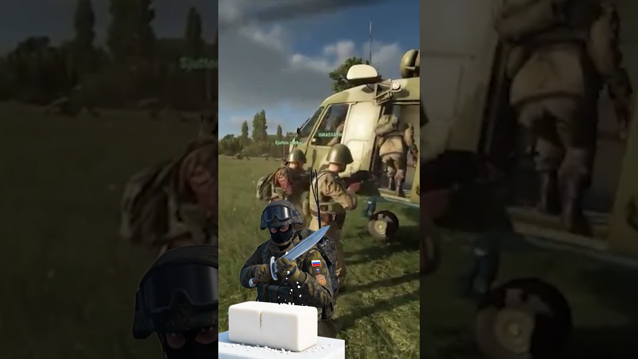 Проблемы при посадке в вертолёт.