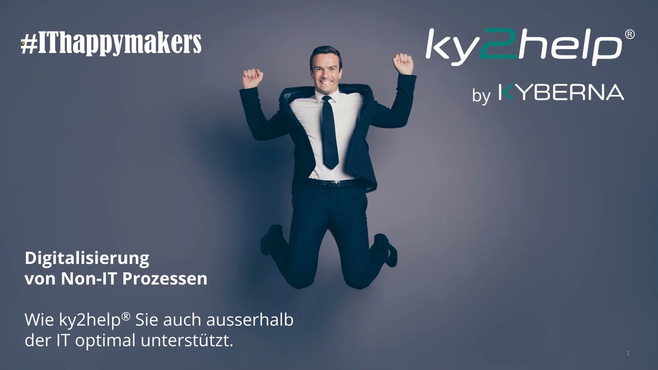 Live-Session: Digitalisierung von Non IT Prozessen – Wie ky2help® auch ausserhalb der IT unterstützt