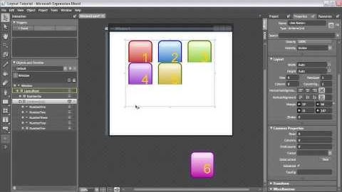 Getting Up & Running - WORKING WITH LAYOUTS -  Working with a UniformGrid - 1 - 2 - 4