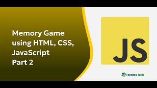 Memory Game Using HTML,CSS,JavaScript Part2