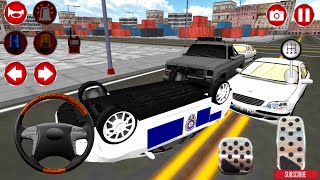 Direksiyonlu Polis Arabas Oyunu 3d 333  Real Police Car Driving Simulator Android Gameplay Fhd