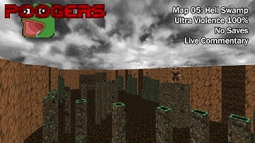 (Doom II) Poogers - Map05: Hell Swamp (UV-Max)