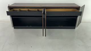 Jack Cartwright for Founders Mid Century Rosewood Credenza