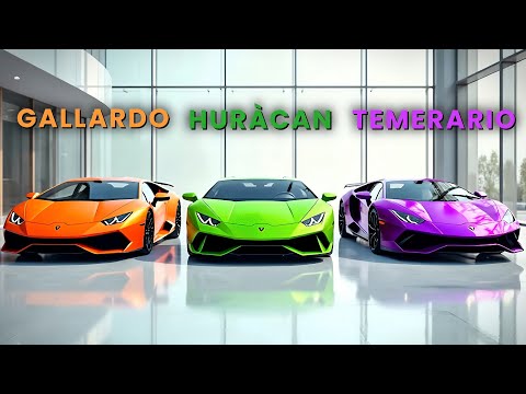 🟠Gallardo to 🟢Huracán to 🟣Temerario | Lamborghini Evolution 2003–2026 – The V10 Legacy Ends