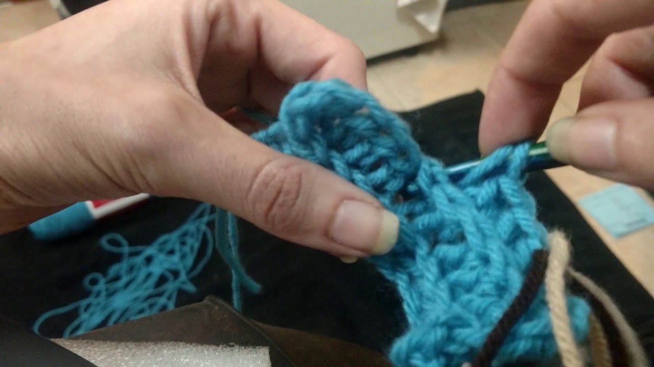 How To Ribbed Half Double Crochet ( HDC ) PT. 1 YouTube