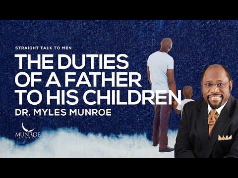 Video: What Is The Role Of A Father In Raising A Son