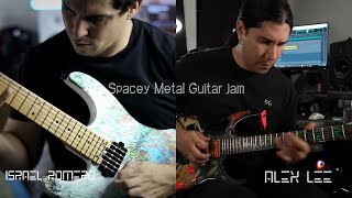 Spacey Metal Jam #metal #guitarsolo #guitar