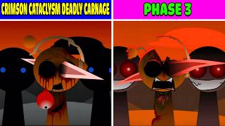 Incredibox Sprunki: Crimson Cataclysm Deadly Carnage Vs Crimson Cataclysm Deadly Carnage But Phase 3