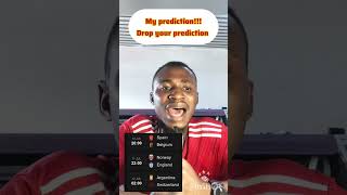 Argentina vs Switzerland Spain vs Belgium / Norway vs England Match Preview and Prediction