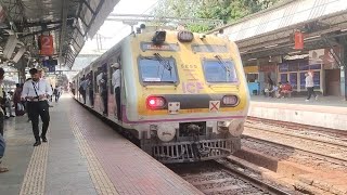 ICF local trains mumbai traveling rush public video | Train videos Indian railways station latest 