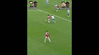 Who is a better playmaker?Prime Cherki vs Prime Saka#shorts