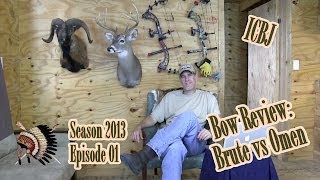 Bow Review: PSE Omen vs PSE Brute - Indian Creek Bowhunting Journal 2013 Season Episode 01