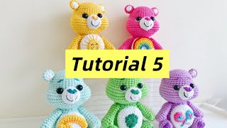 [ENG SUB] Care bear free pattern and tutorial 5