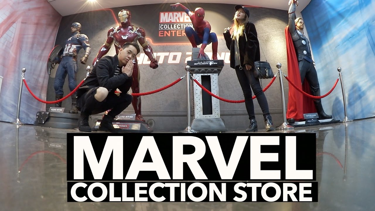 The Biggest Marvel Collection Store in Korea! YouTube
