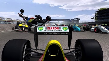 rFactor | Crash compilation (open-wheel)