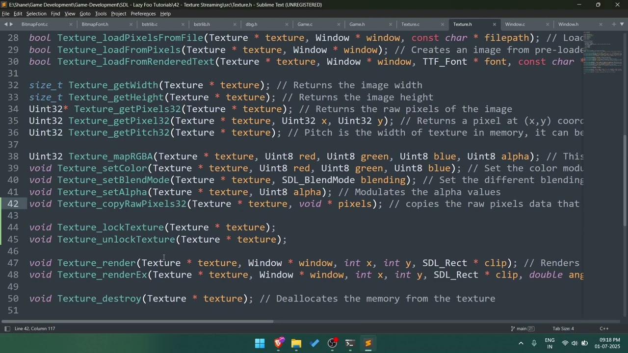 ex42 - Texture Streaming #1