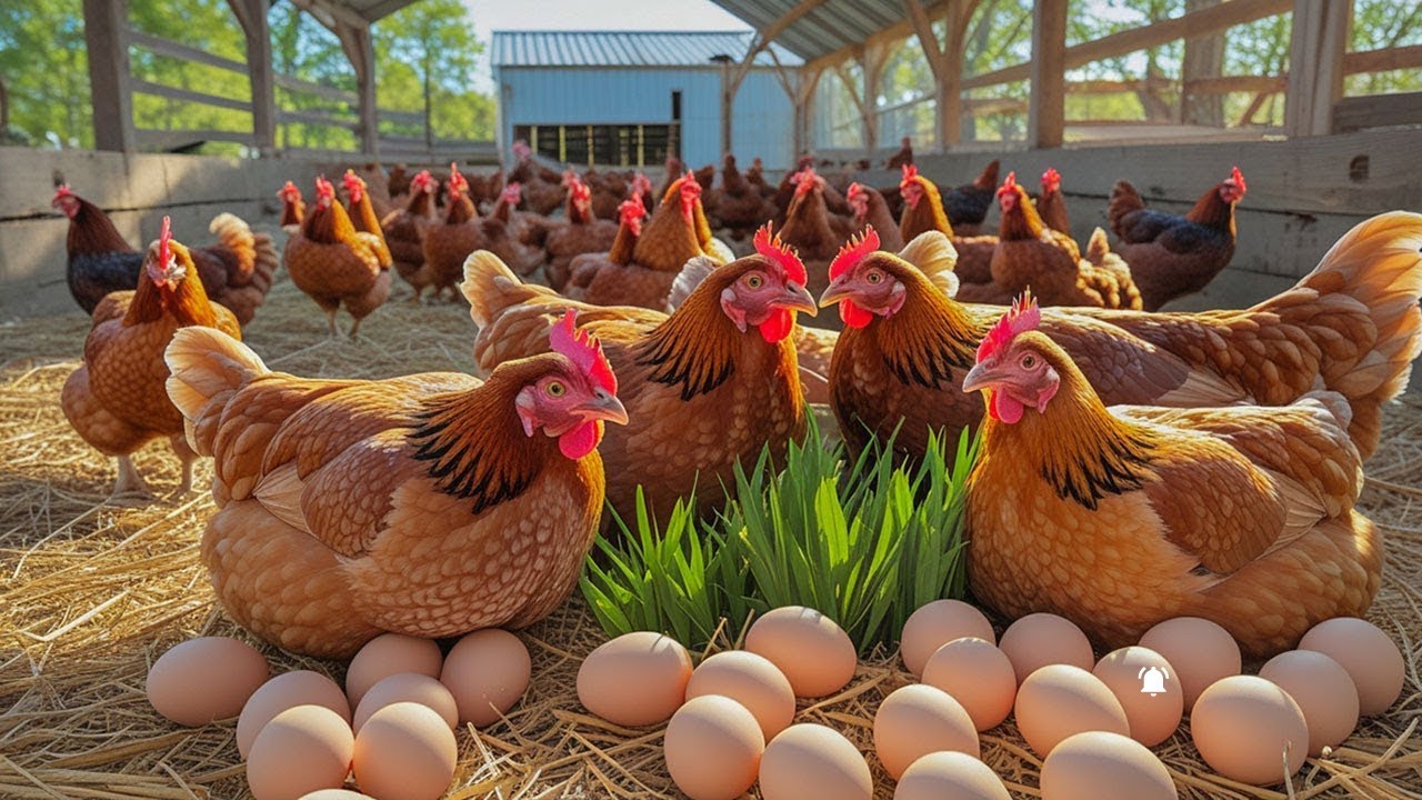 Small Farm: Daily eggs, Chickens 100 rabbits turkeys 150 pigeons