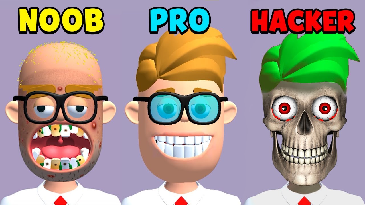 NOOB vs PRO vs HACKER - Idle Makeover