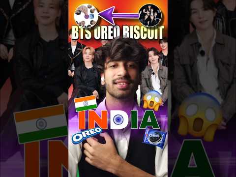 BTS OREO BISCUIT 🇮🇳 IN INDIA MARKET 💜 #bts#btsarmy#kpop#viral#shorts