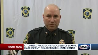 Litchfield police chief accused of sexual harassment, charged with misdemeanor
