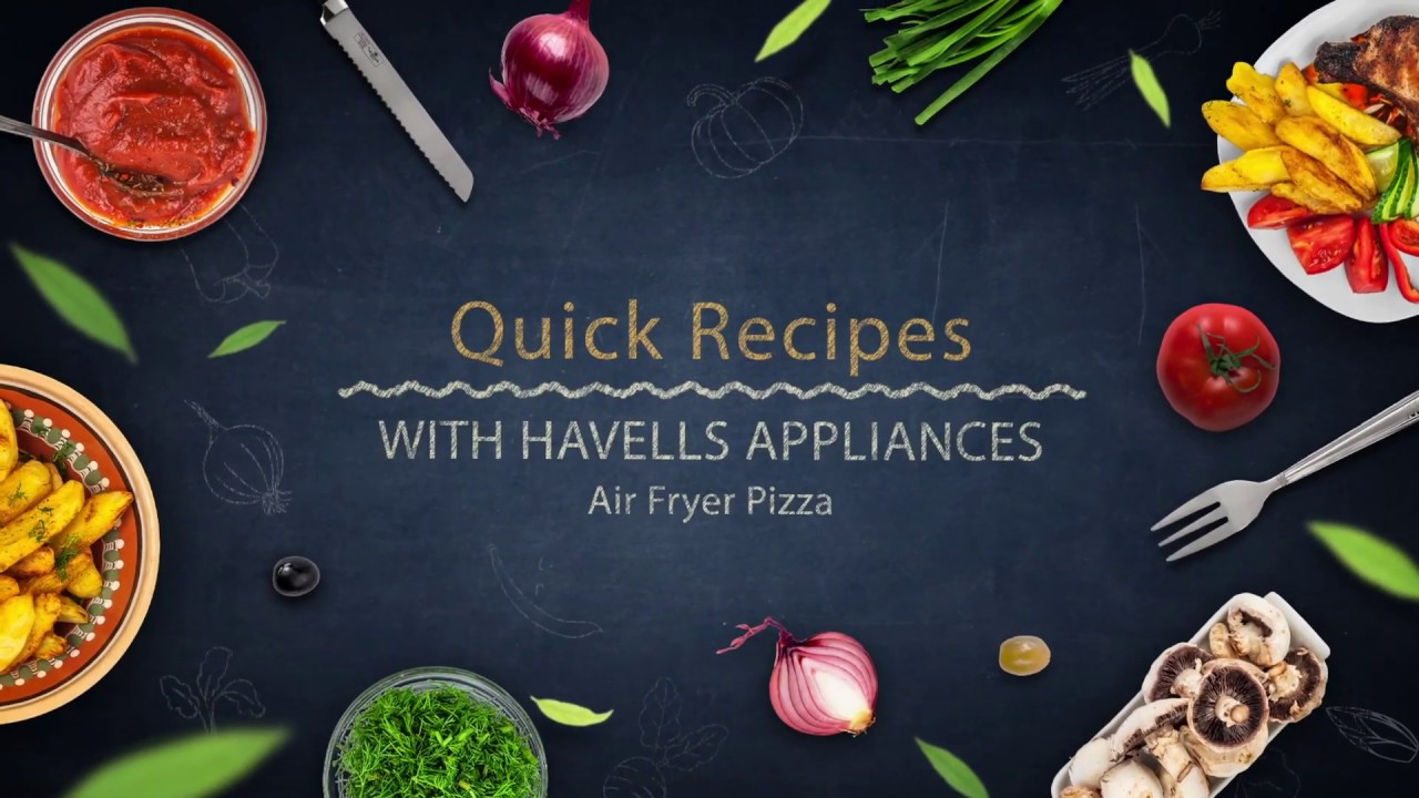 Havells Air Fryer Pizza Recipe YouTube