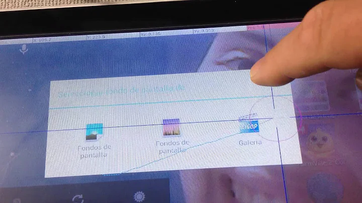 prixton tablet touch calibration error