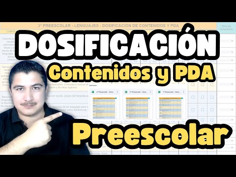Dosificación de Contenidos