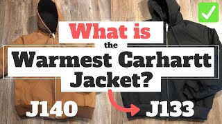 Examining the Warmest Carhartt Jackets