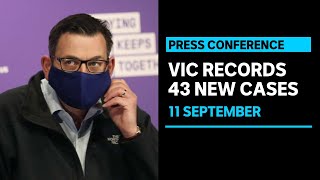 Melbourne's COVID-19 case average down as Victoria records 43 new cases and nine deaths | ABC News