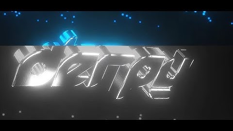3D Cyan Plastic/Mettalic Sync Intro for DERPY ( ICXN - 4k )