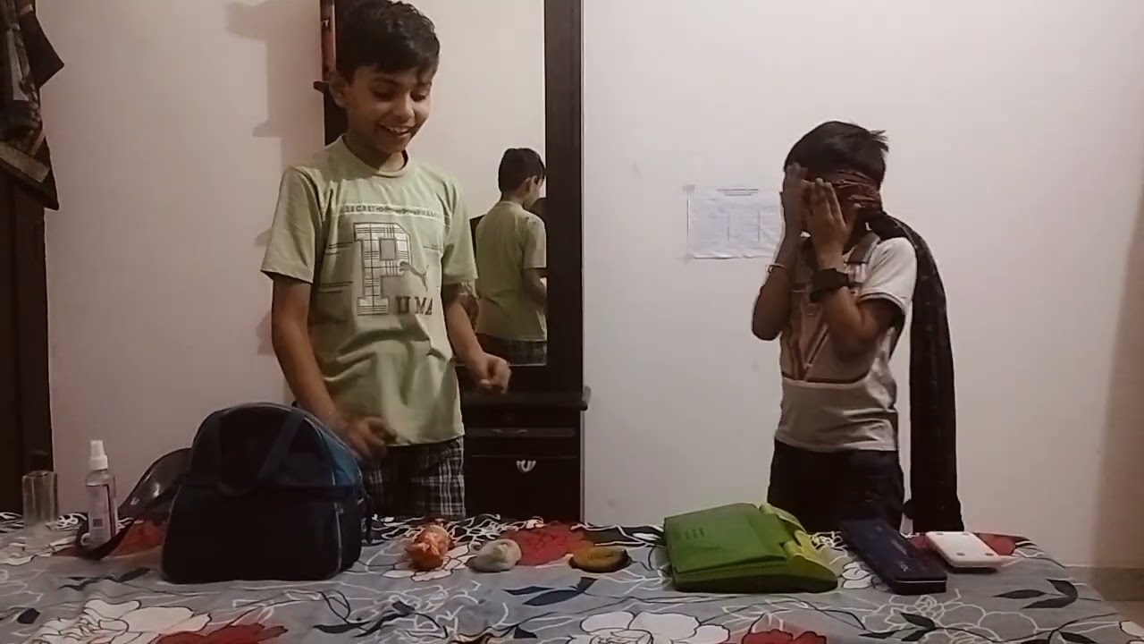 Hard and soft things ,blind fold challenge 👍