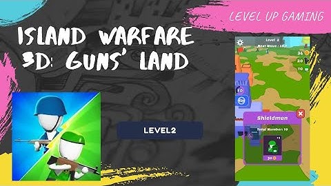 Island Warfare 3D: Guns