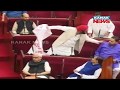 Santosh singh saluja jokingly hits pradeep maharathy in assembly