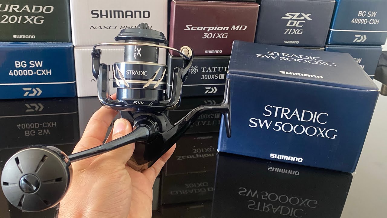 The new Shimano Stradic SW 2024 5000 XG reel is simply fantastic