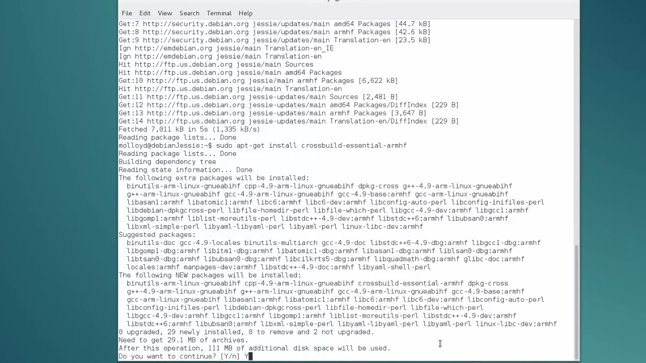 Debian C C++ Cross Compilation for Embedded Linux using Eclipse Luna ...
