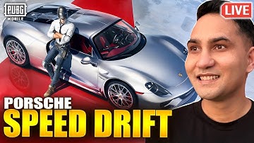 PORSCHE SPEED DRIFT PUBG MOBILE | PORSCHE CAR CRATE OPENING PUBG MOBILE