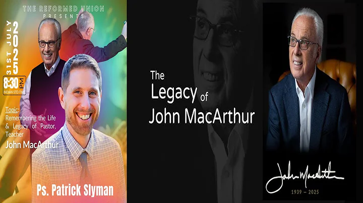 John MacArthur || Remembering the Life and Legacy of Pastor - Teacher || Bro. Patric || 31-07-25.
