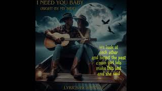 I need you baby (right by my side) | By Intellig3nce | Composed in Udio