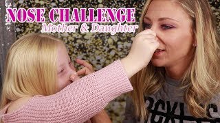 Nose Challenge Mother & Daughter Get To Know Us