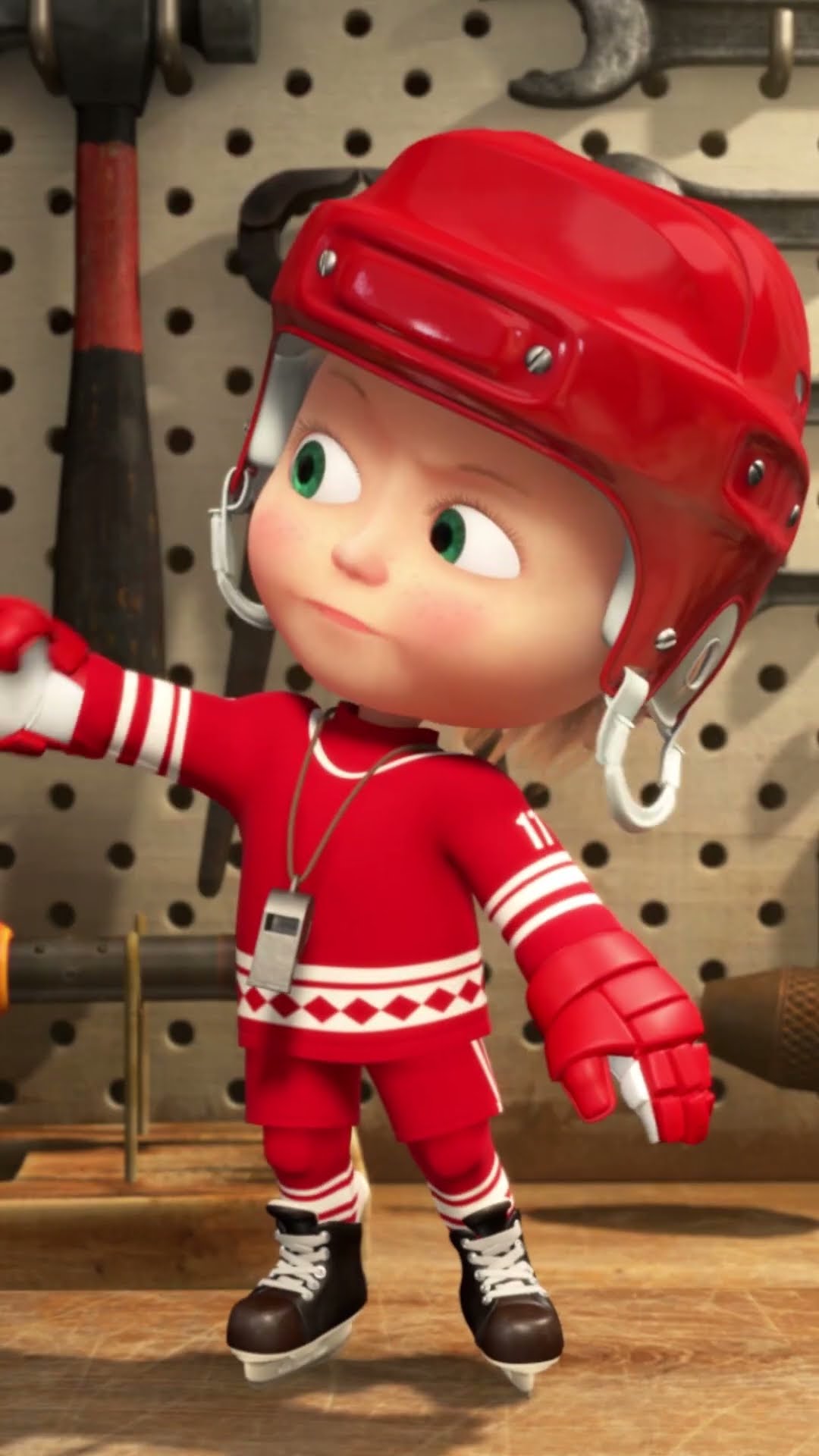 हॉकी कोर्ट बनाना ?? #Shorts #माशाएंडदबेयर #mashabear #inhindi #खेलगेहमशानसे! #cartoons #kids