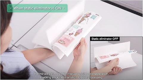 Static Eliminator D1 - Ensuring a Smooth Print Workflow