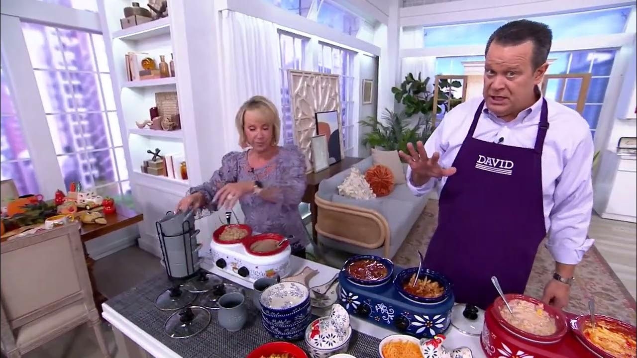 Temptations Classic 1.25Quart Double Slow Cooker on QVC YouTube