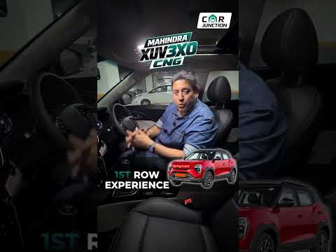 Get a closer look at the first-row experience of the new Mahindra XUV 3XO ZNG.