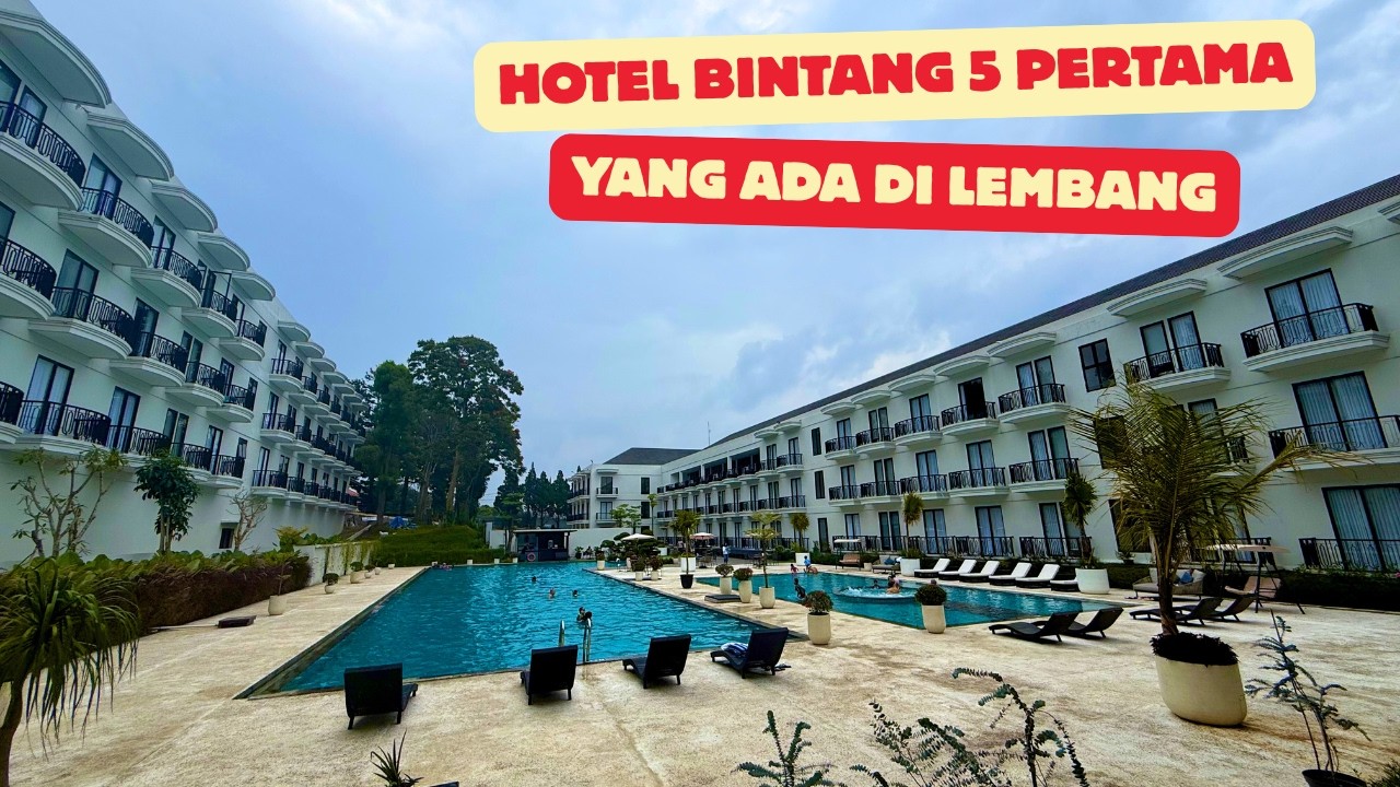 HOTEL MEWAH DI LEMBANG I STAYCATION FAMILY PALING HEALING VIEW GUNUNG | L’EMINENCE GOLF & RESORT