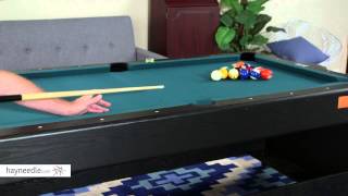 Fat Cat 7 ft. Black Pockey Table - Billiard, Air Hockey & Table Tennis - Product Review Video