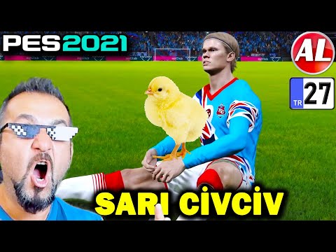 SARI CİVCİV İŞ BAŞINDA! BU GOLLER ŞİİR GİBİ! HAALAND-VARDY-HASAN MUSTAN! | PES 2021 ANALİG #27