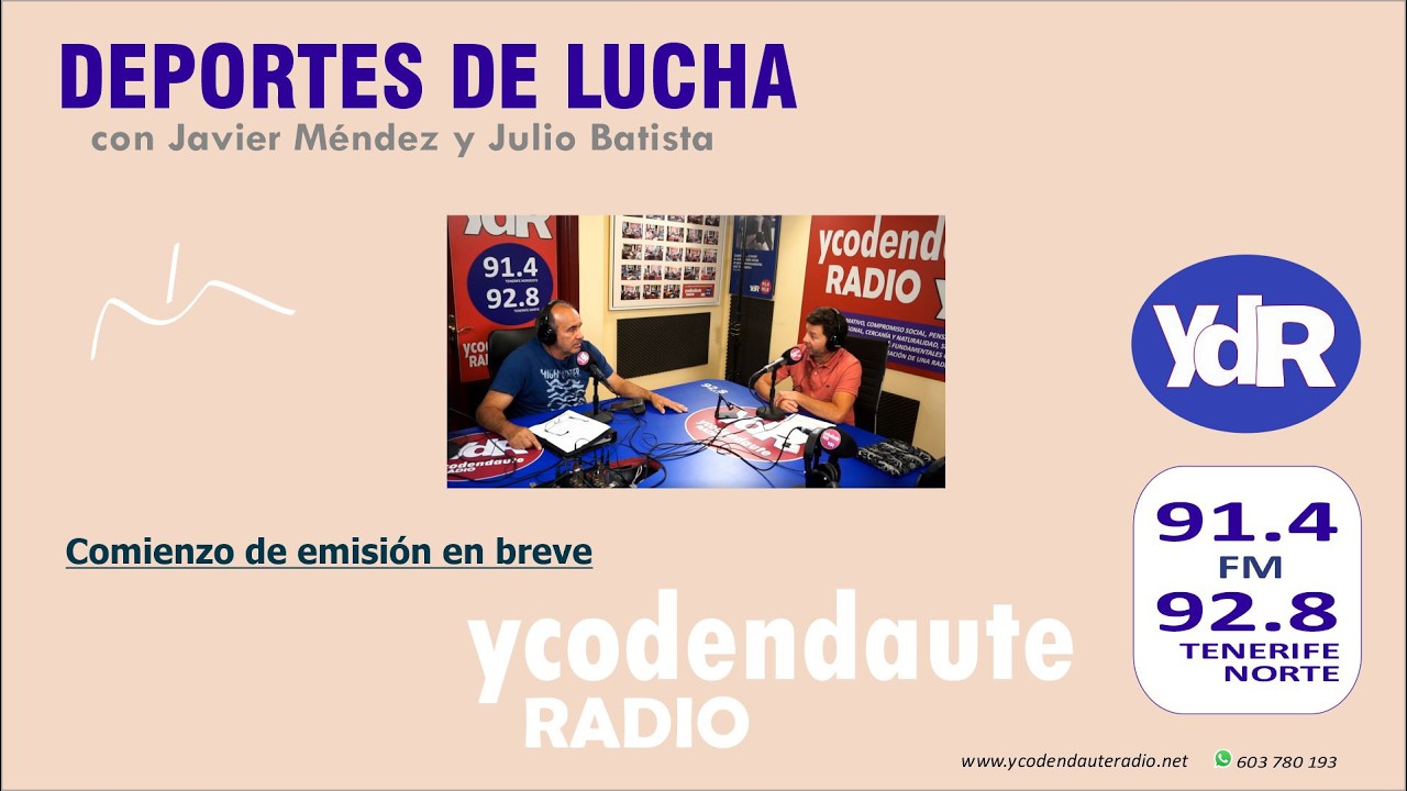 28.04.2026 / DEPORTES DE LUCHA... con Javier Méndez