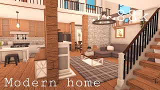 Roblox Bloxburg | Modern House 88k | House Build
