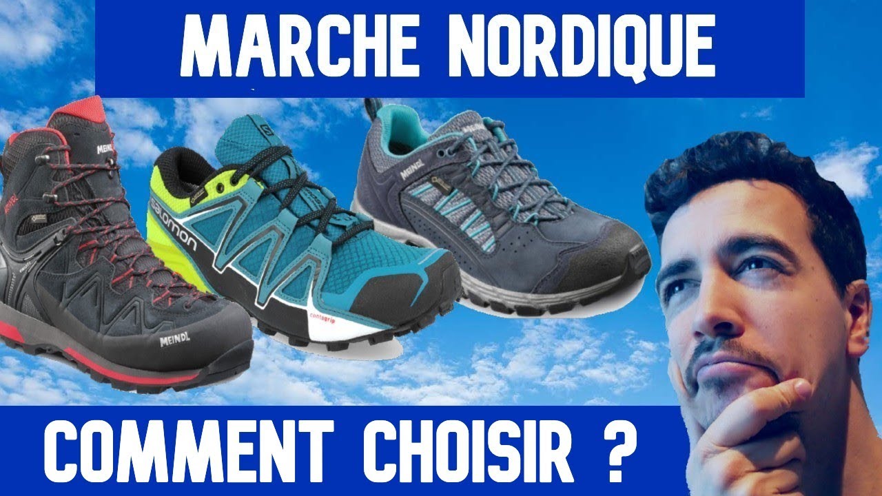 Marche nordique : COMMENT CHOISIR SES CHAUSSURES ? 